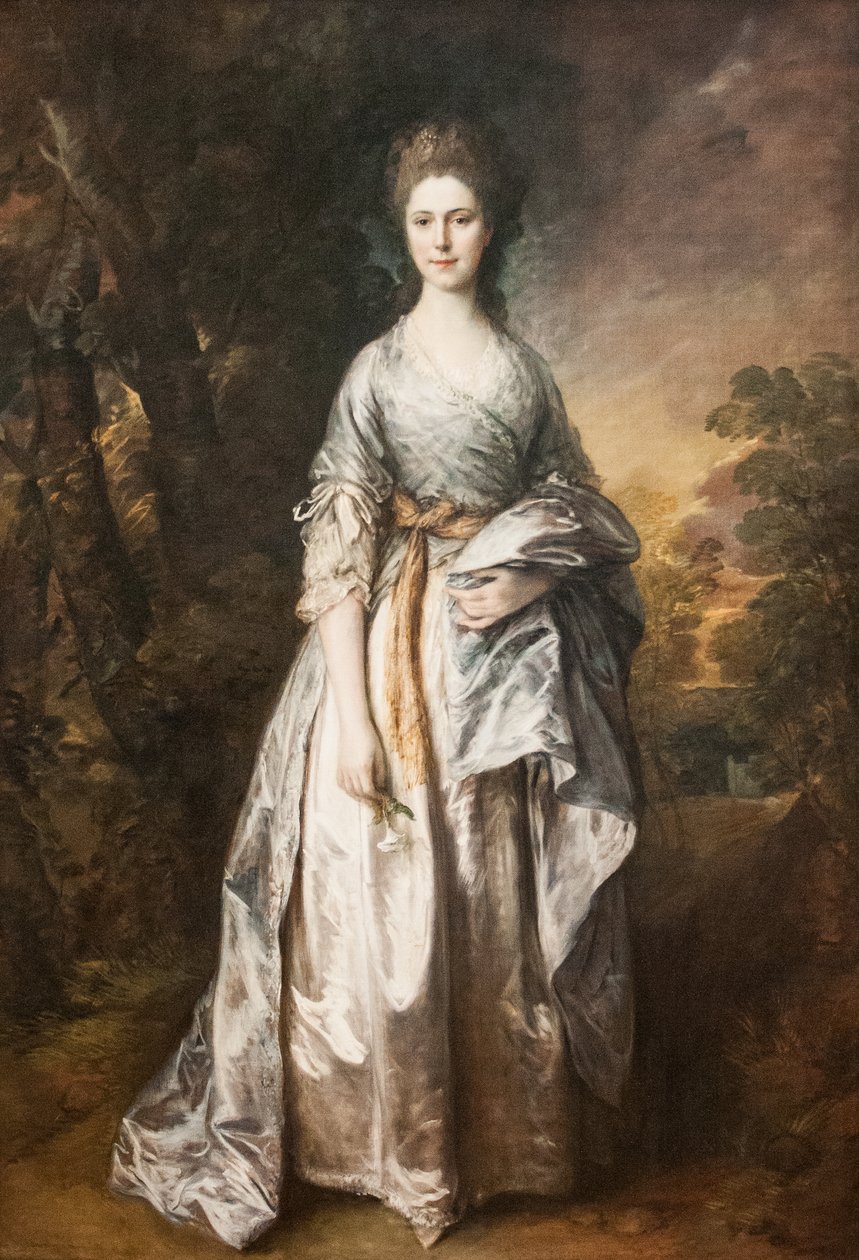 Porträtt av Maria, Lady Eardley av Thomas Gainsborough