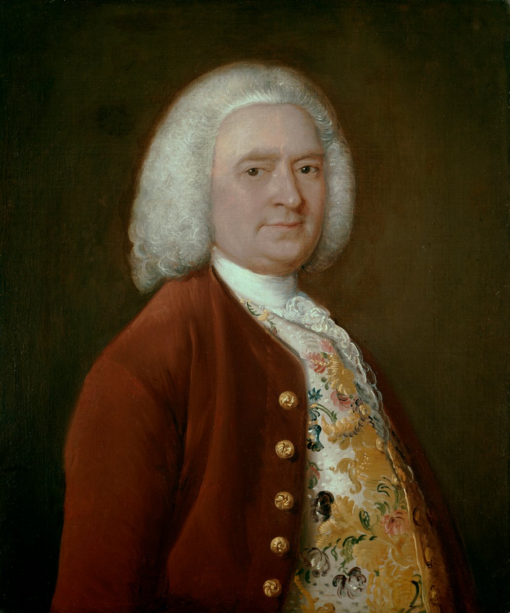 Sir Richard Lloyd, 1696-1761, c1750. av Thomas Gainsborough
