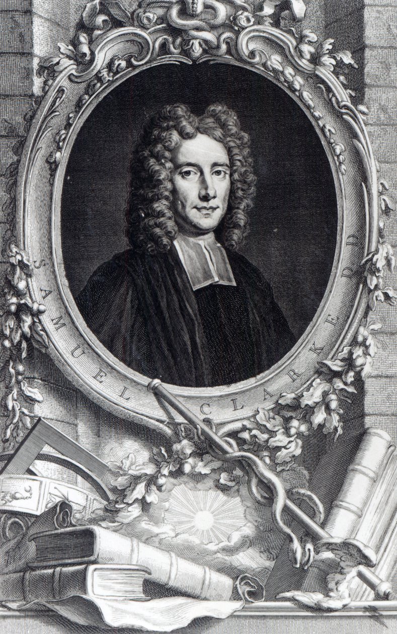 Samuel Clarke, graverad av Jacobus Houbraken, c.1737-48 av Thomas Gibson