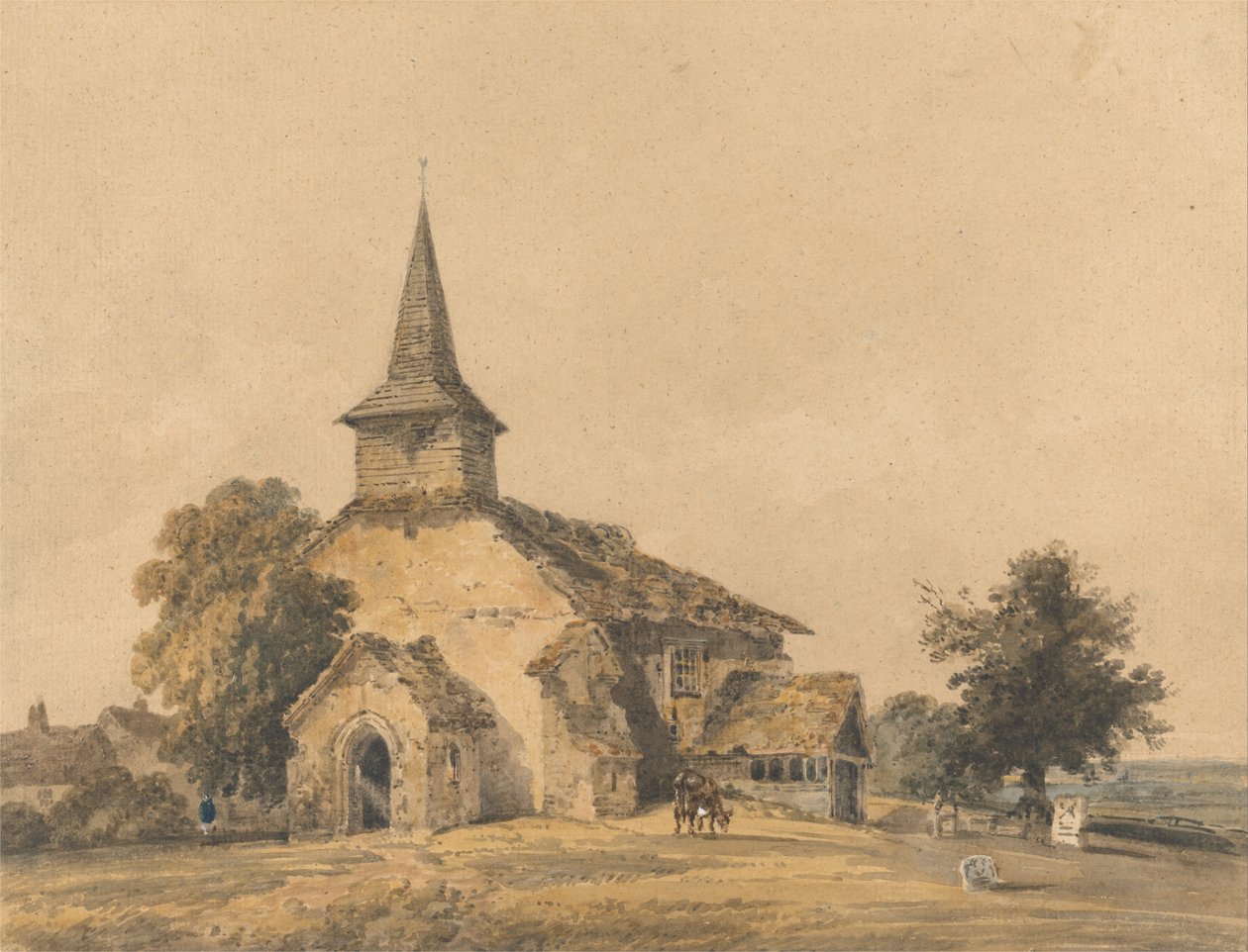 Chapel Church, Surrey av Thomas Girtin