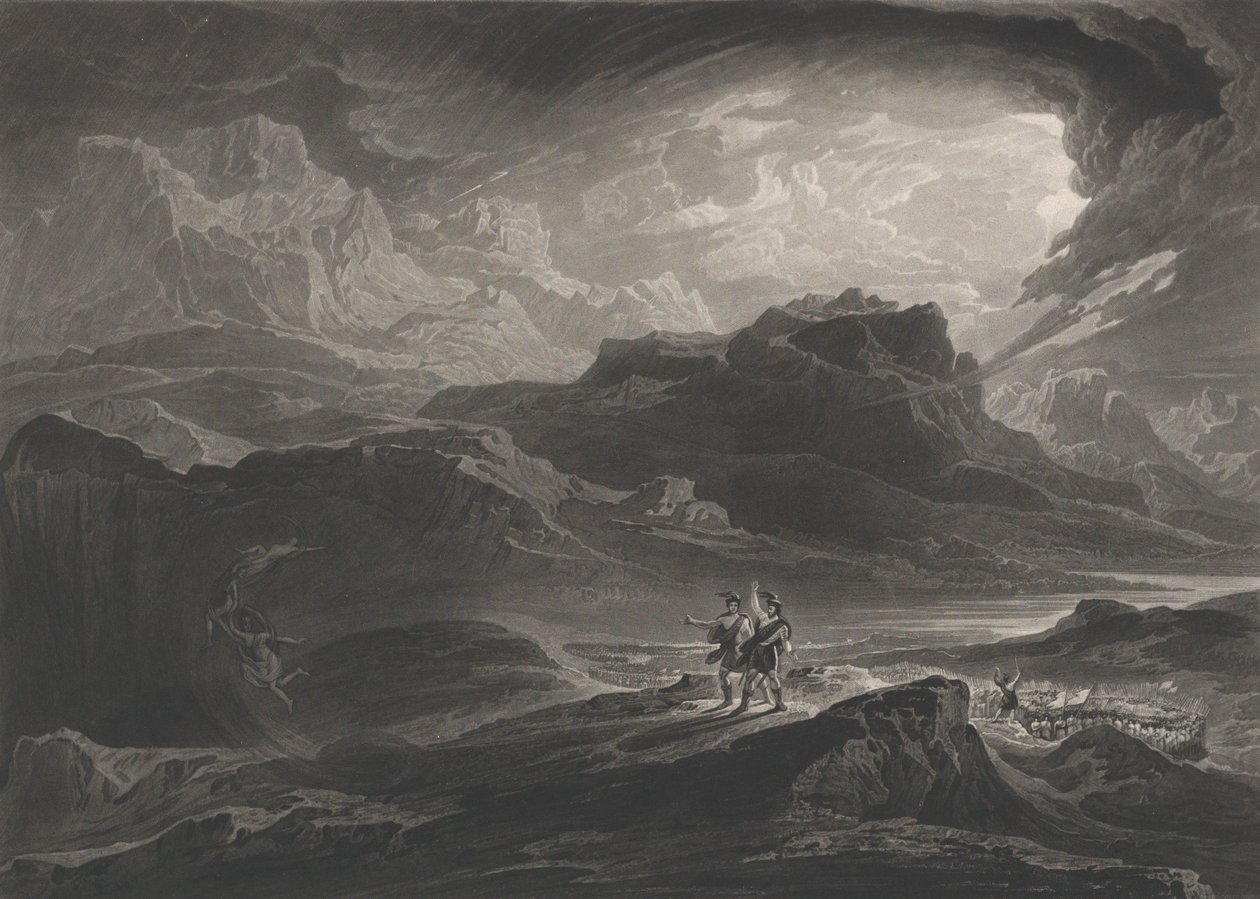 Macbeth, 1828. av Thomas Goff Lupton
