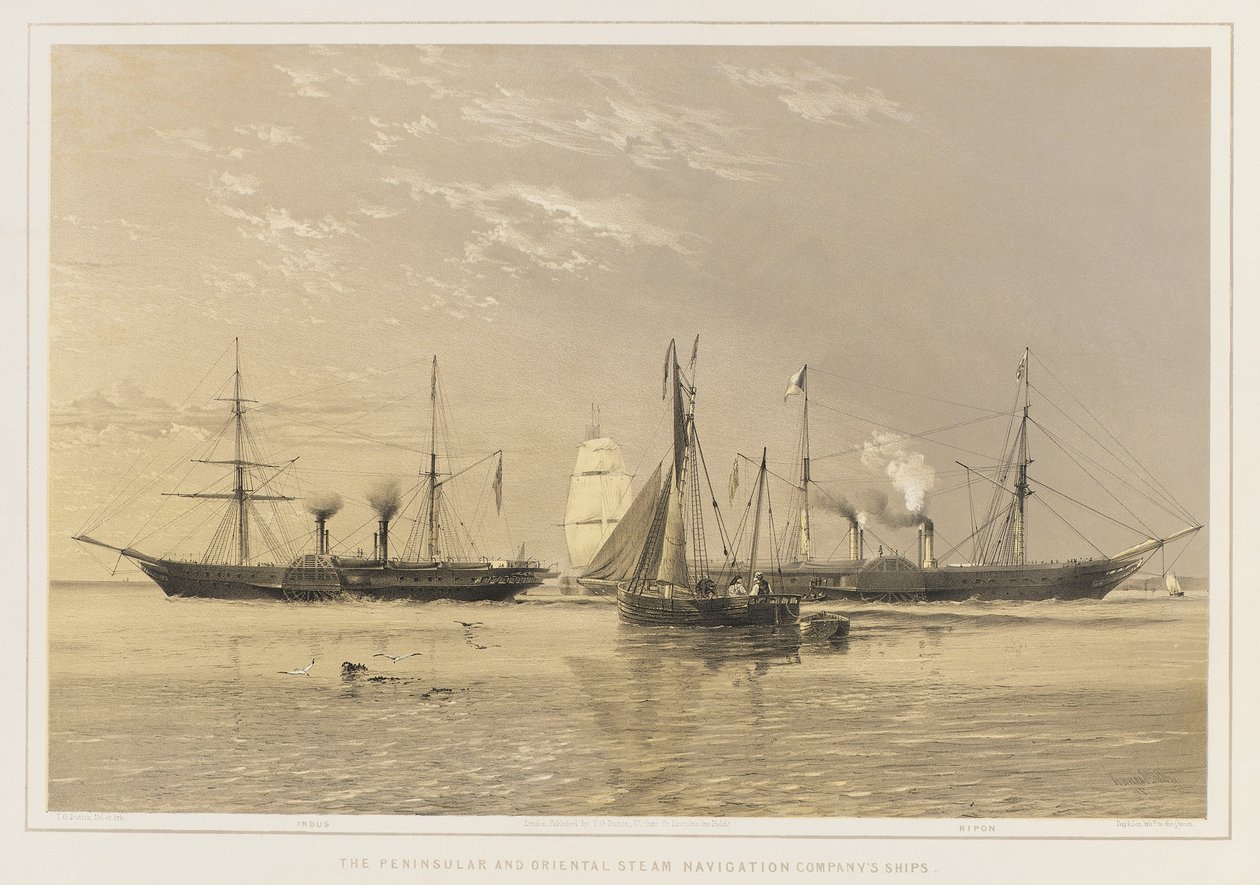"Indus" och "Ripon av Thomas Goldsworth Dutton