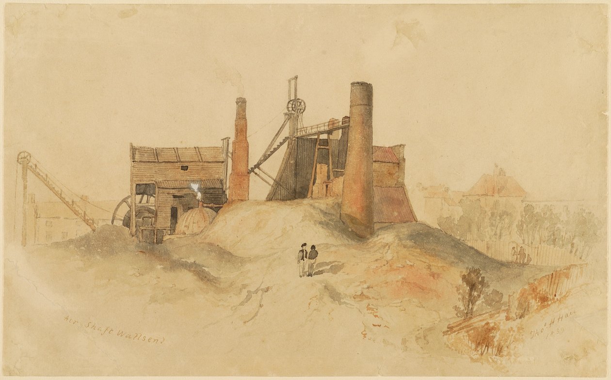 Air Shaft, Wallsend av Thomas H. Hair