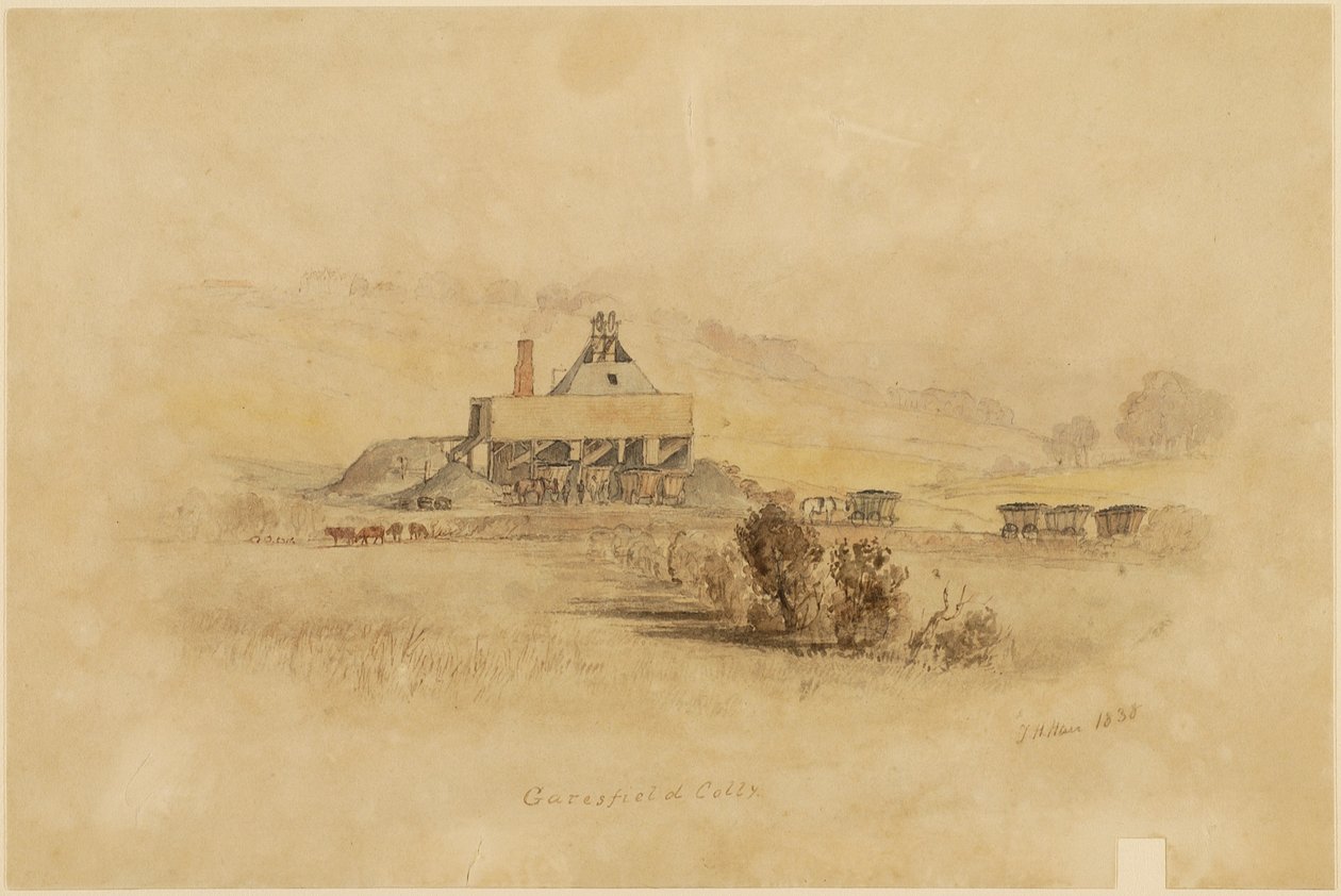 Garesfield Colliery av Thomas H. Hair