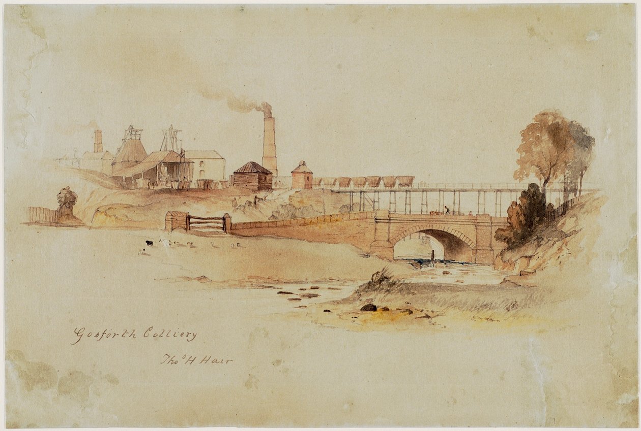 Gosforth Colliery av Thomas H. Hair