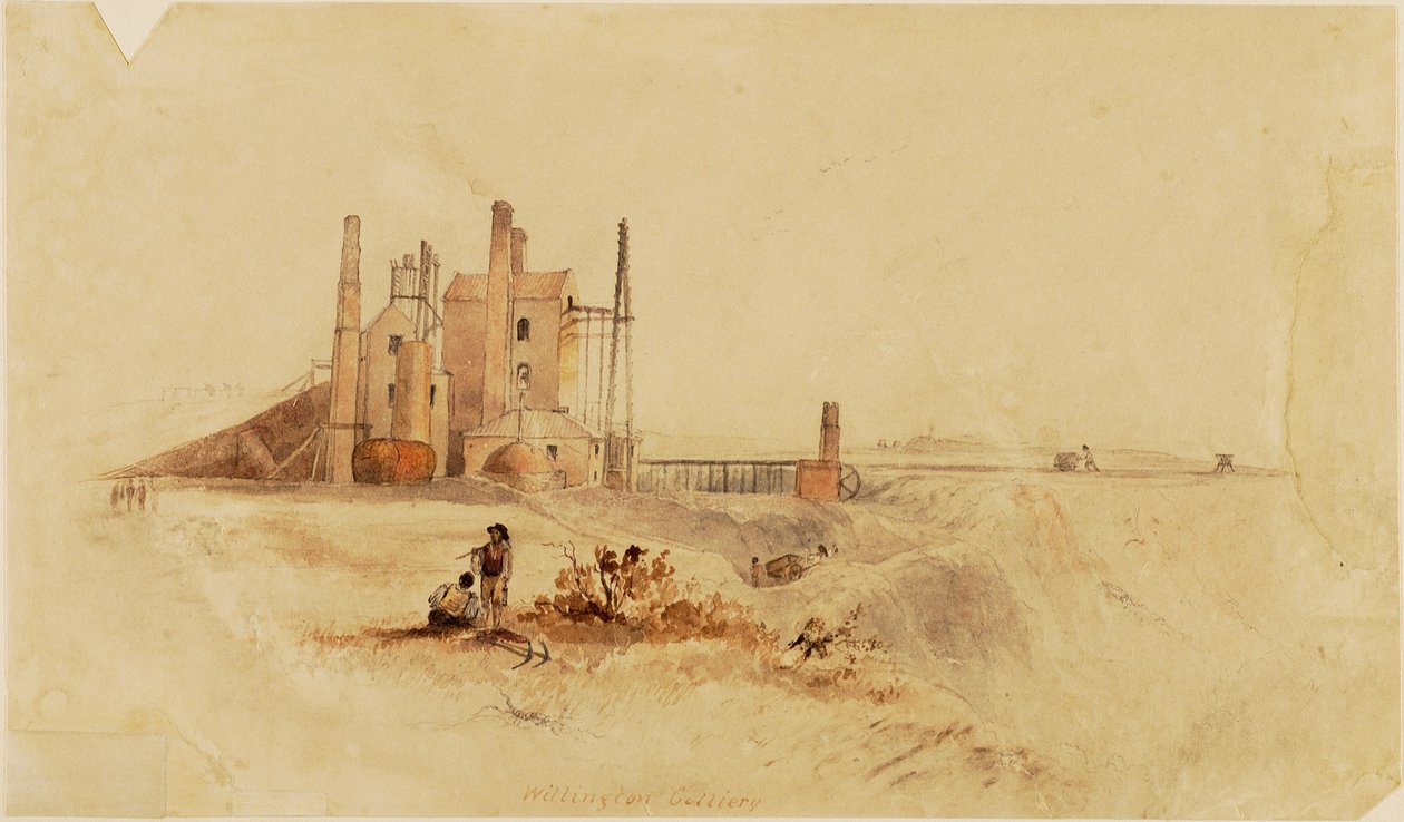 Willington Colliery av Thomas H. Hair