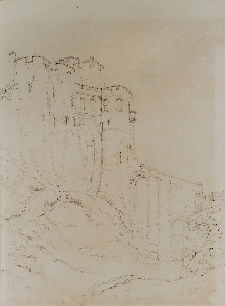 Dover slott av Thomas Hearne