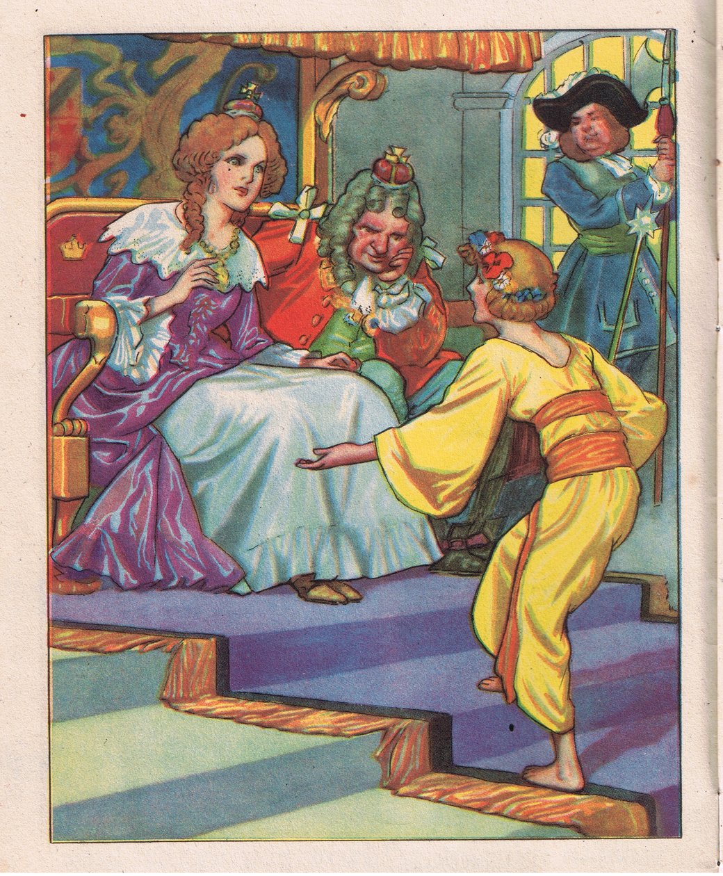 Briar Rose den vackraste (litografi) av Thomas Heath Robinson