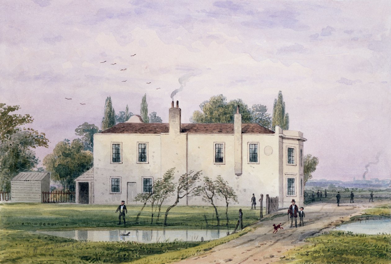 Utsikt över Köpenhamns hus, 1853 av Thomas Hosmer Shepherd