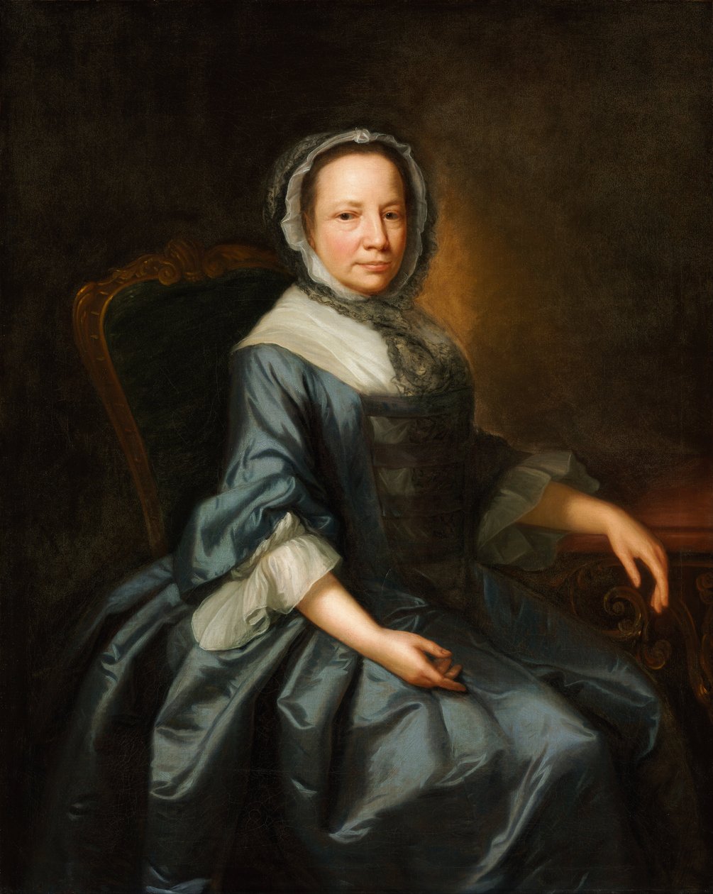 Porträtt av en dam av Thomas Hudson