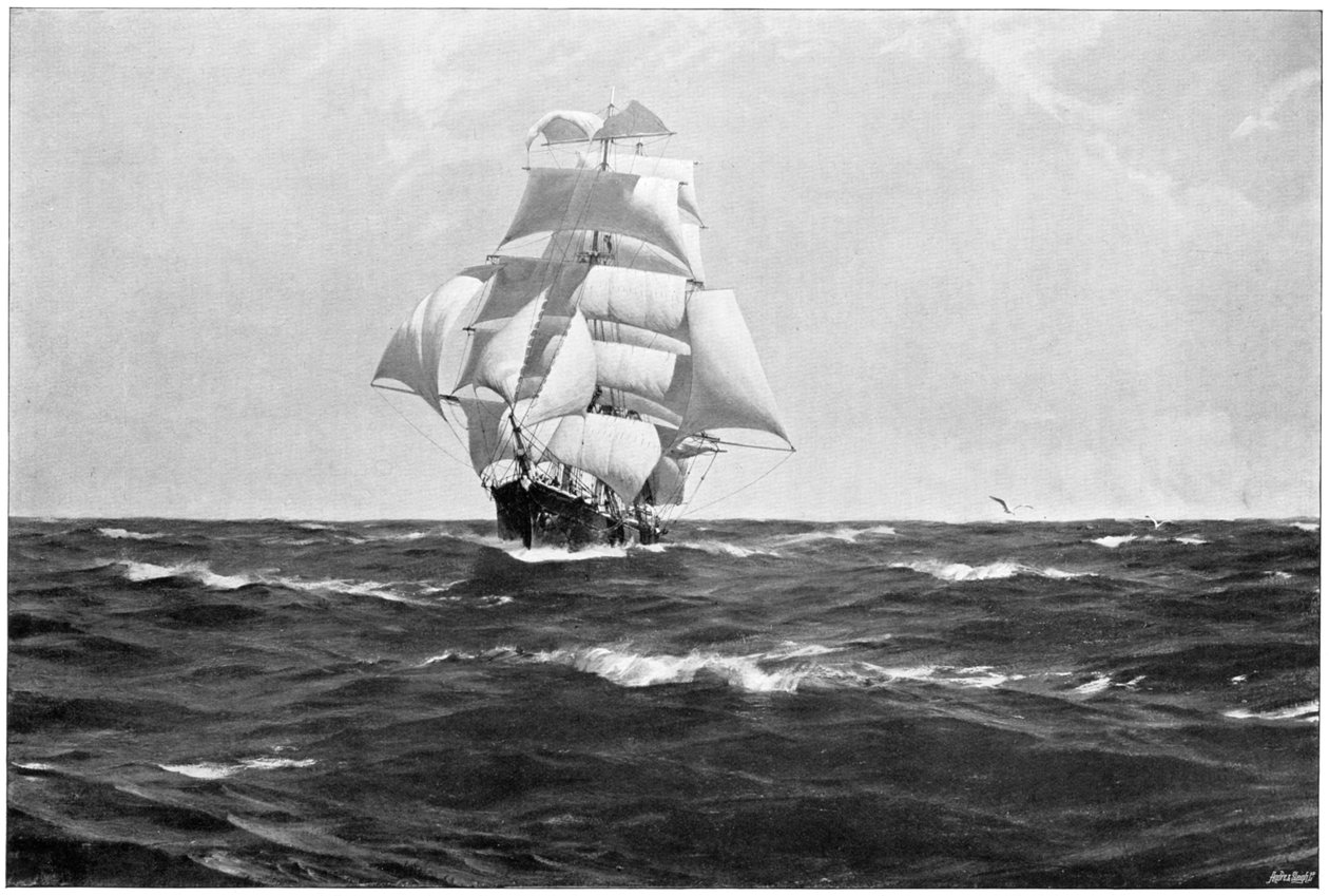 "Homeward Bound", 1903. av Thomas J Somerscales