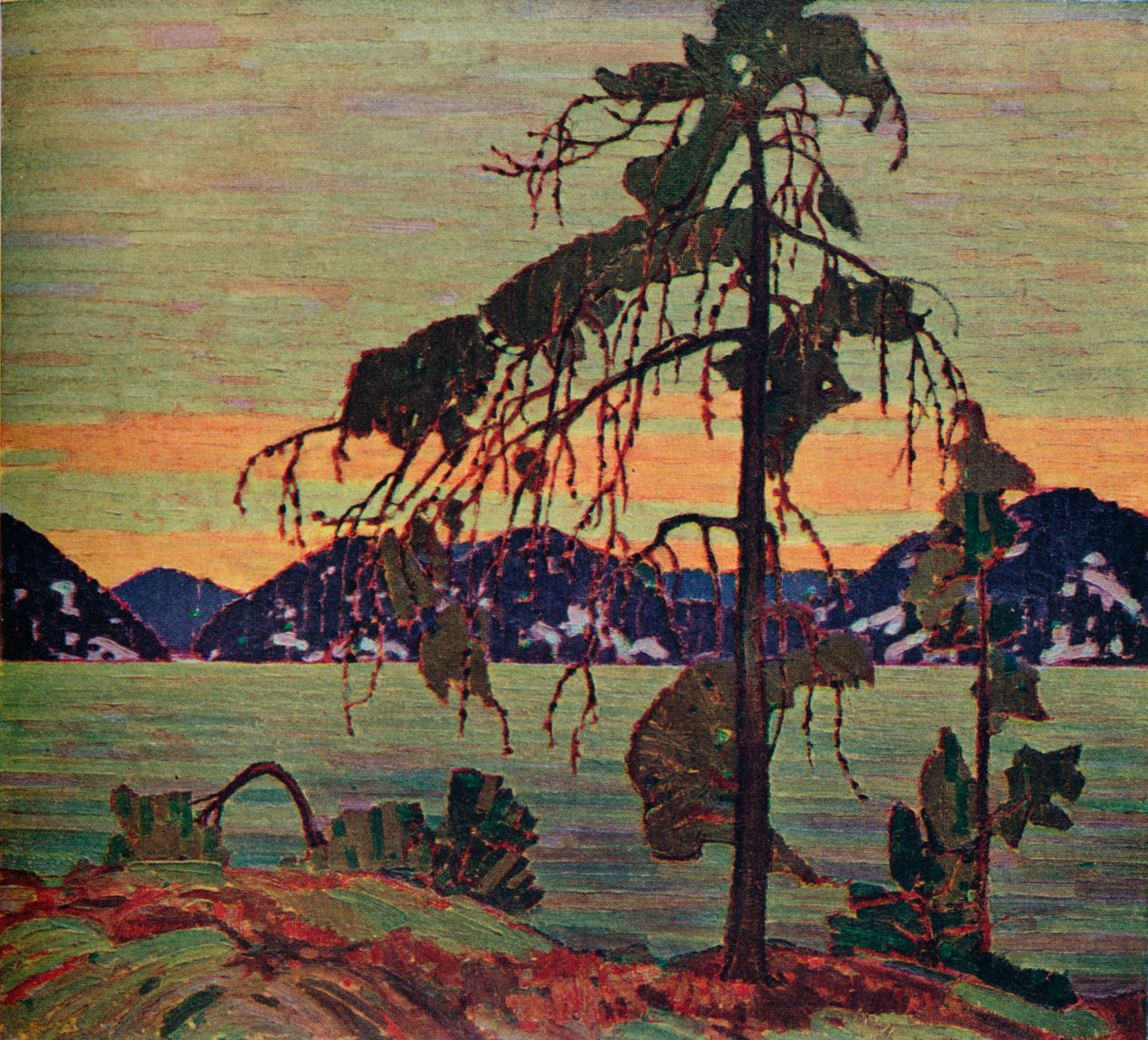 The Jack Pine, 1917. 1925 av Tom Thomson