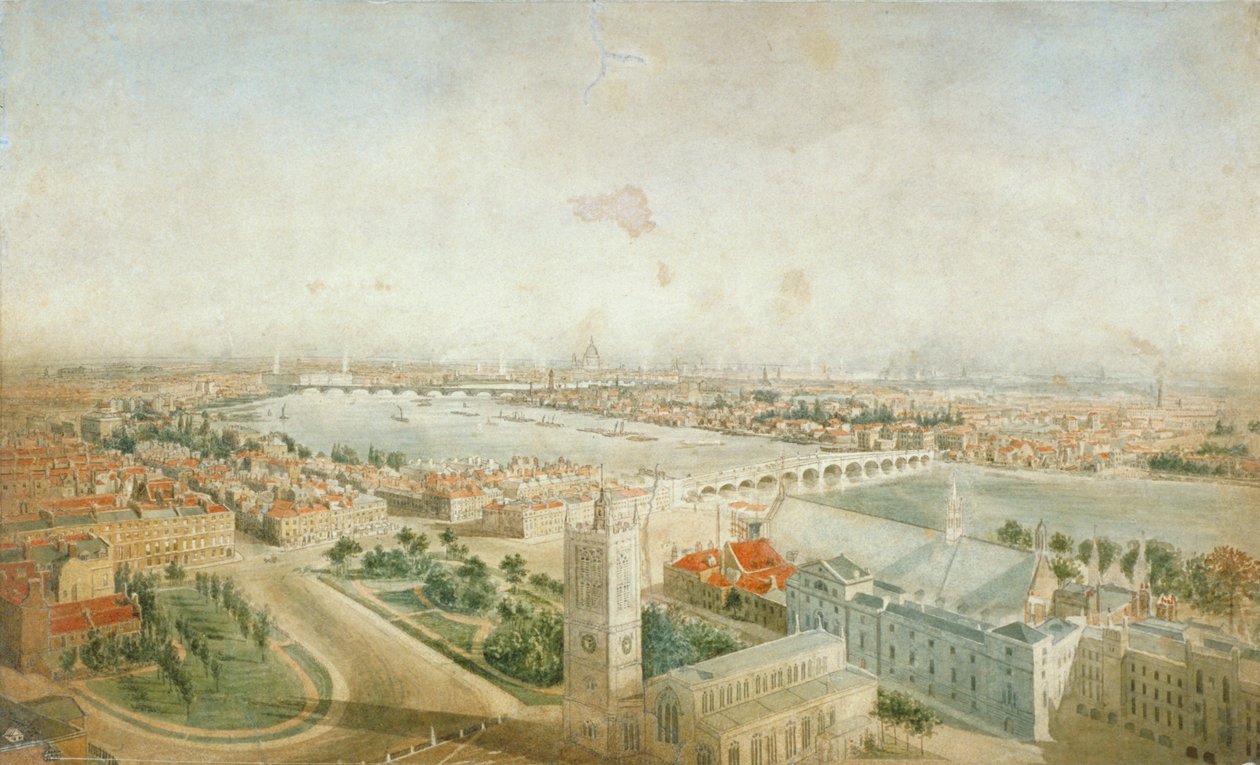 Westminster, London, c1830 av Thomas Kearnan
