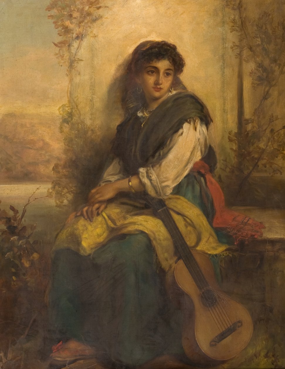 En minstrel i de baskiska provinserna av Thomas Kent Pelham