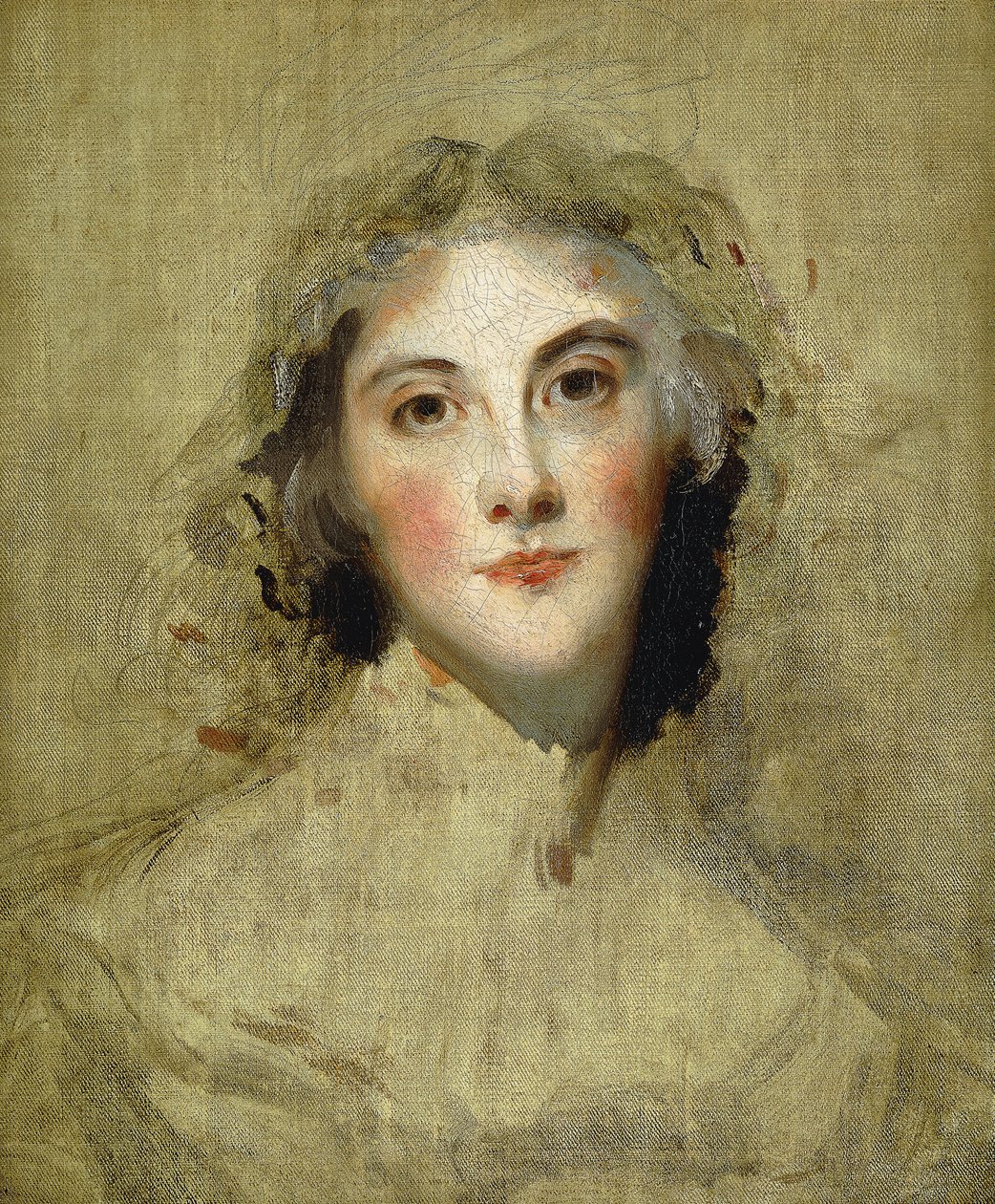 Head of a Lady, av Thomas Lawrence