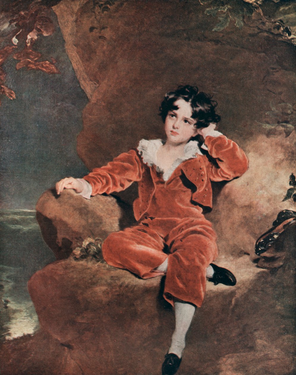 Master Lambton, 1825 1910. av Thomas Lawrence