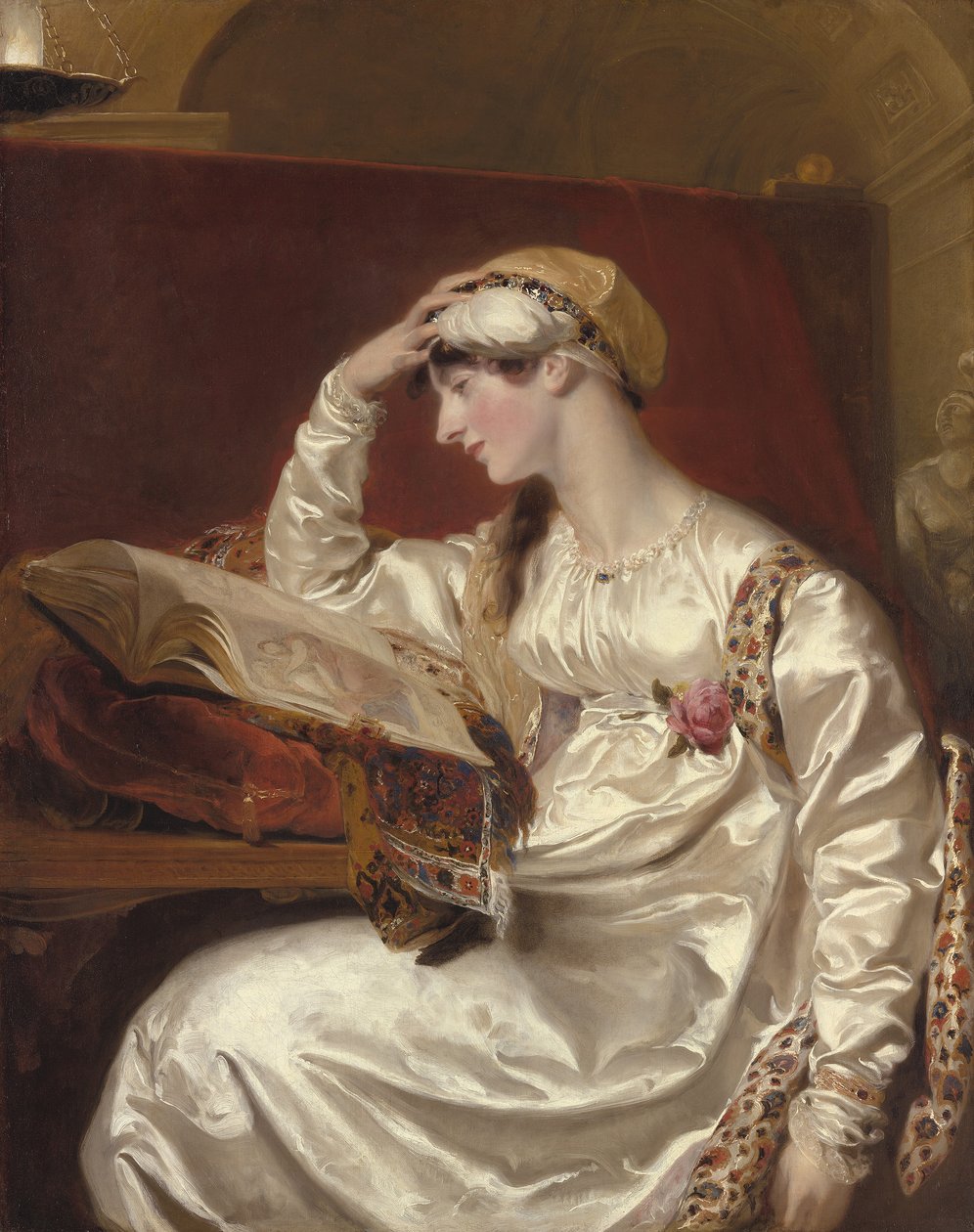 Fru Jens Wolff, 1803-15 av Thomas Lawrence