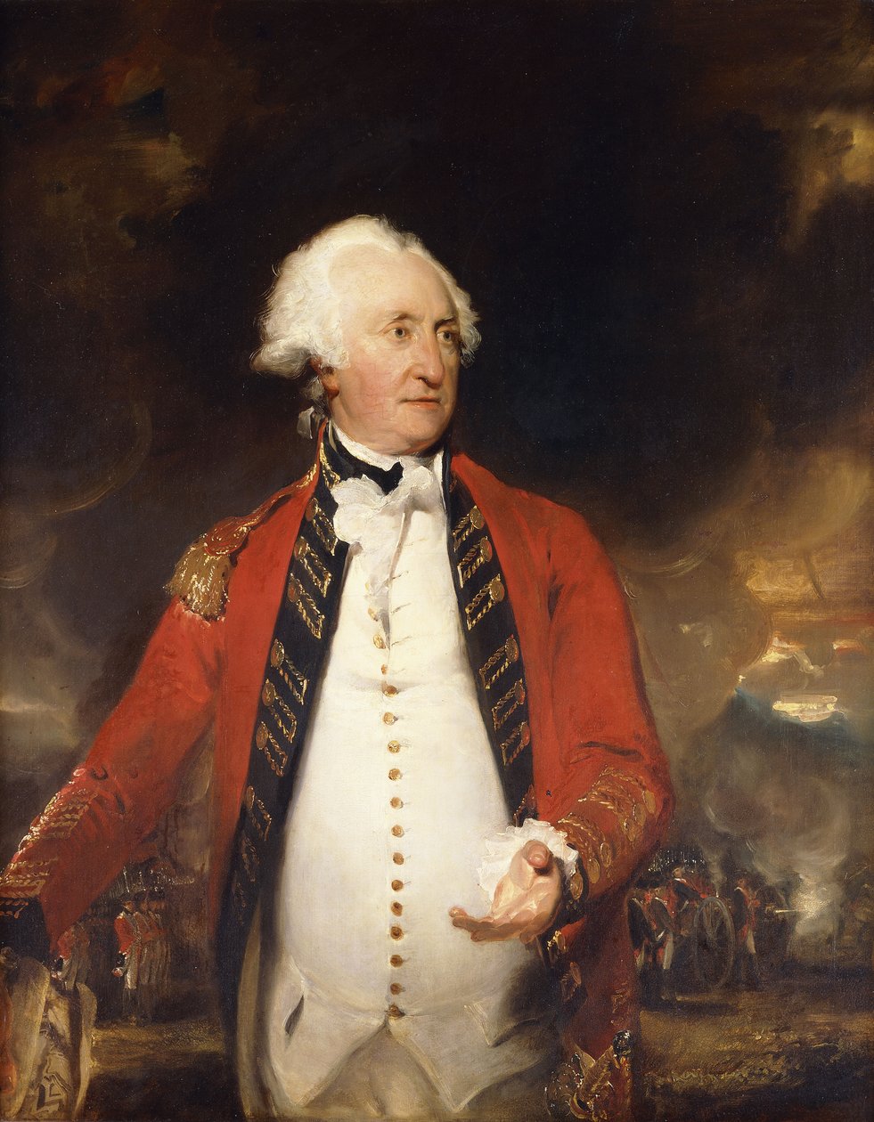Porträtt av general James Pattison av Thomas Lawrence