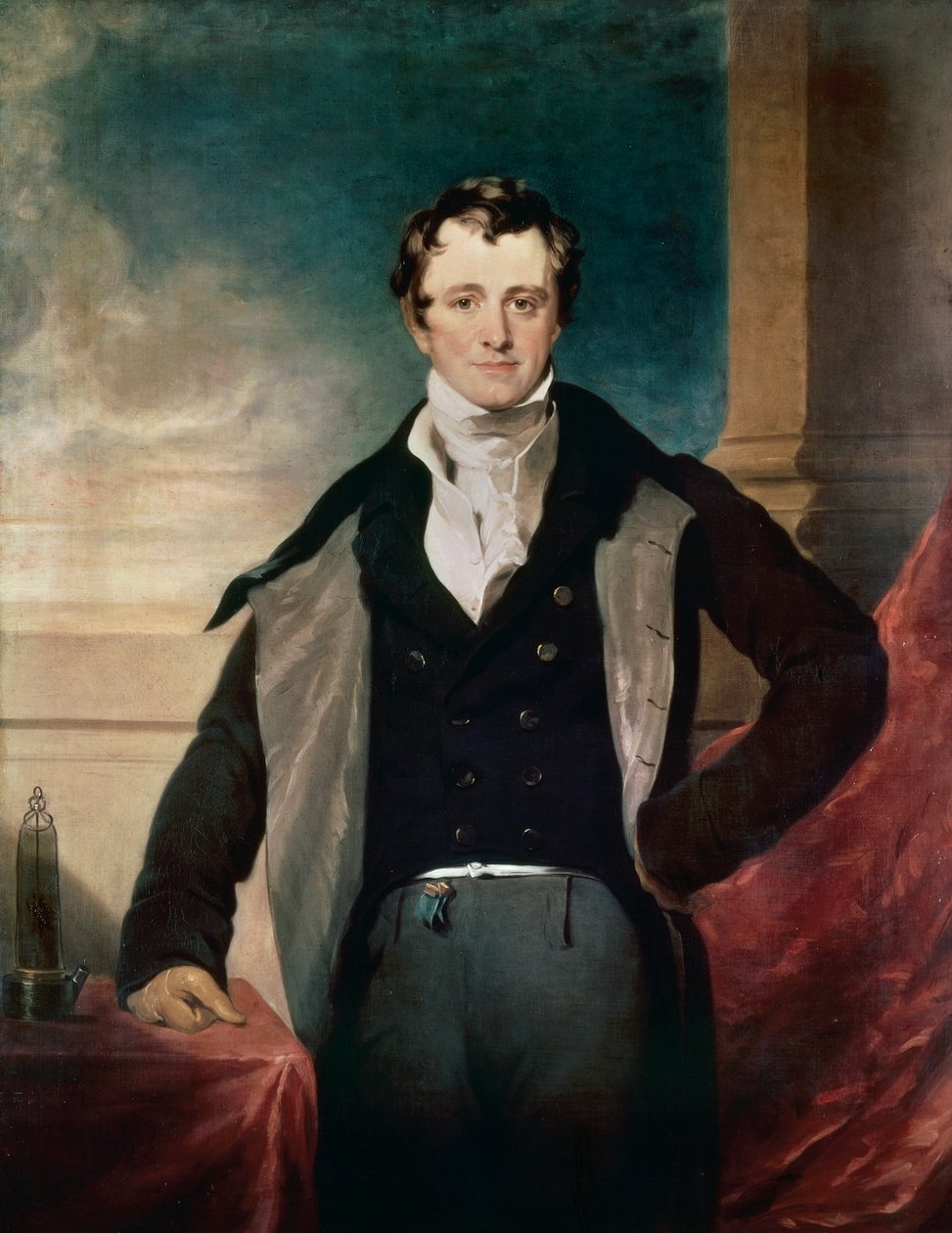 Porträtt av Humphry Davy (Penzance av Thomas Lawrence