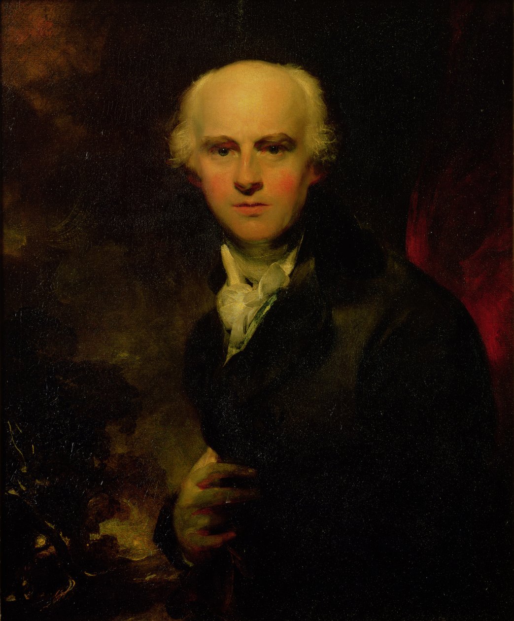 Porträtt av Joseph Farington av Thomas Lawrence