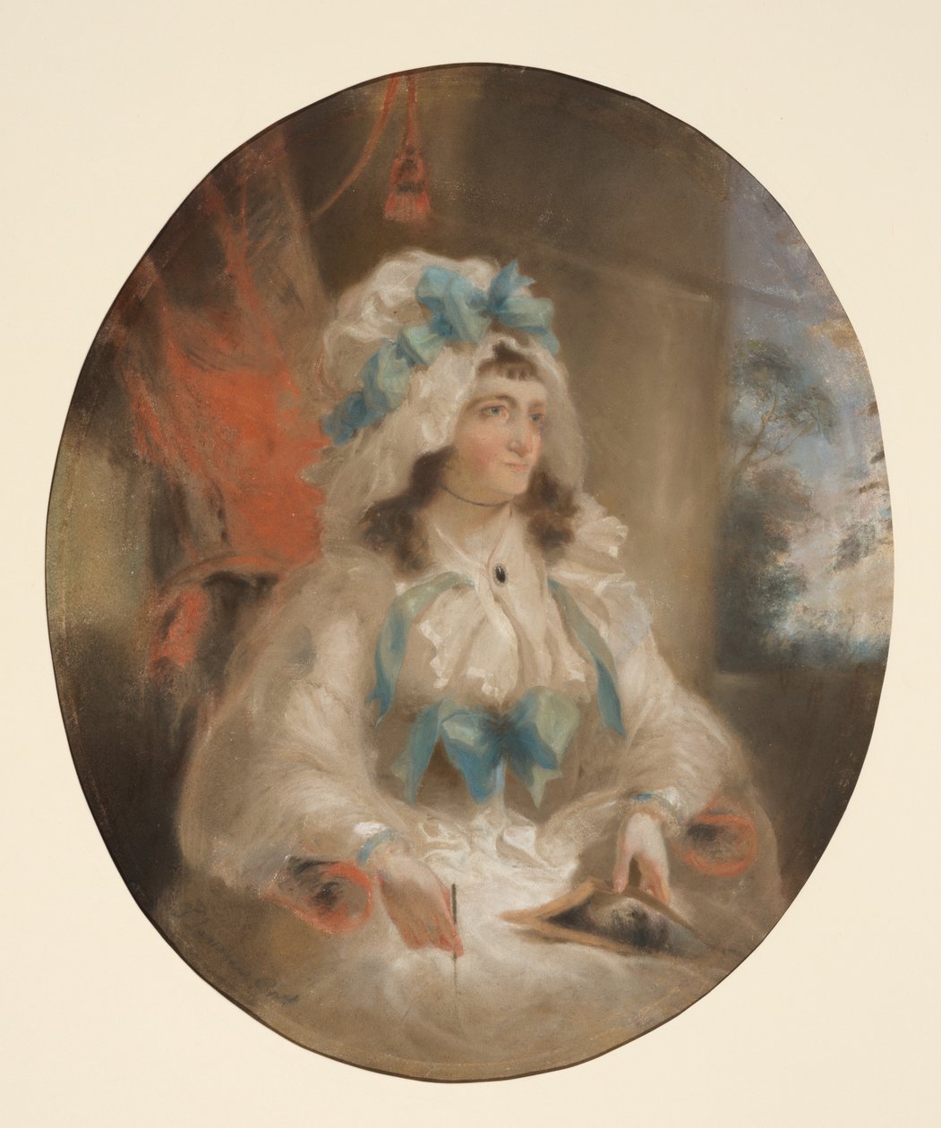 Porträtt av fröken Mary Hartley av Thomas Lawrence