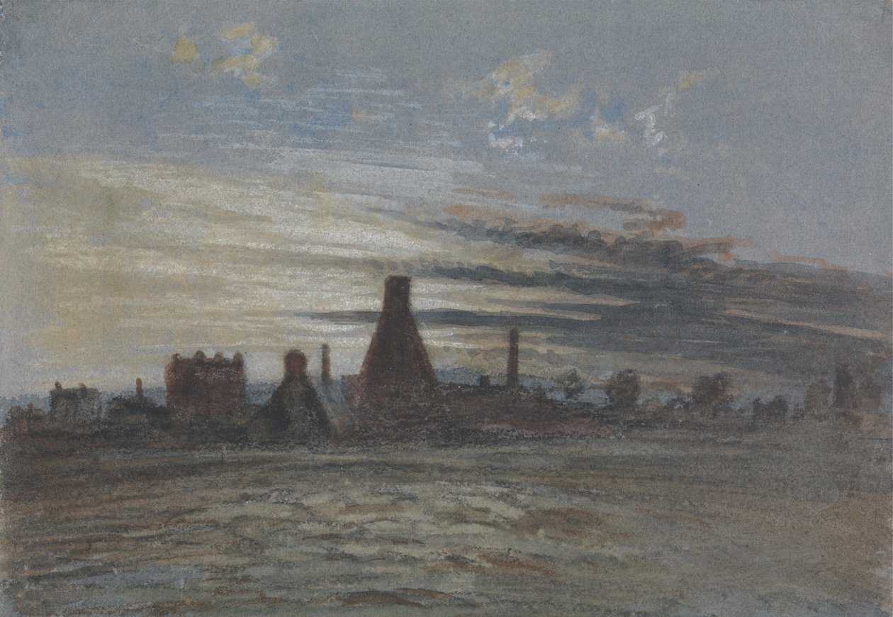 Ost House i skymningen av Thomas Lindsay
