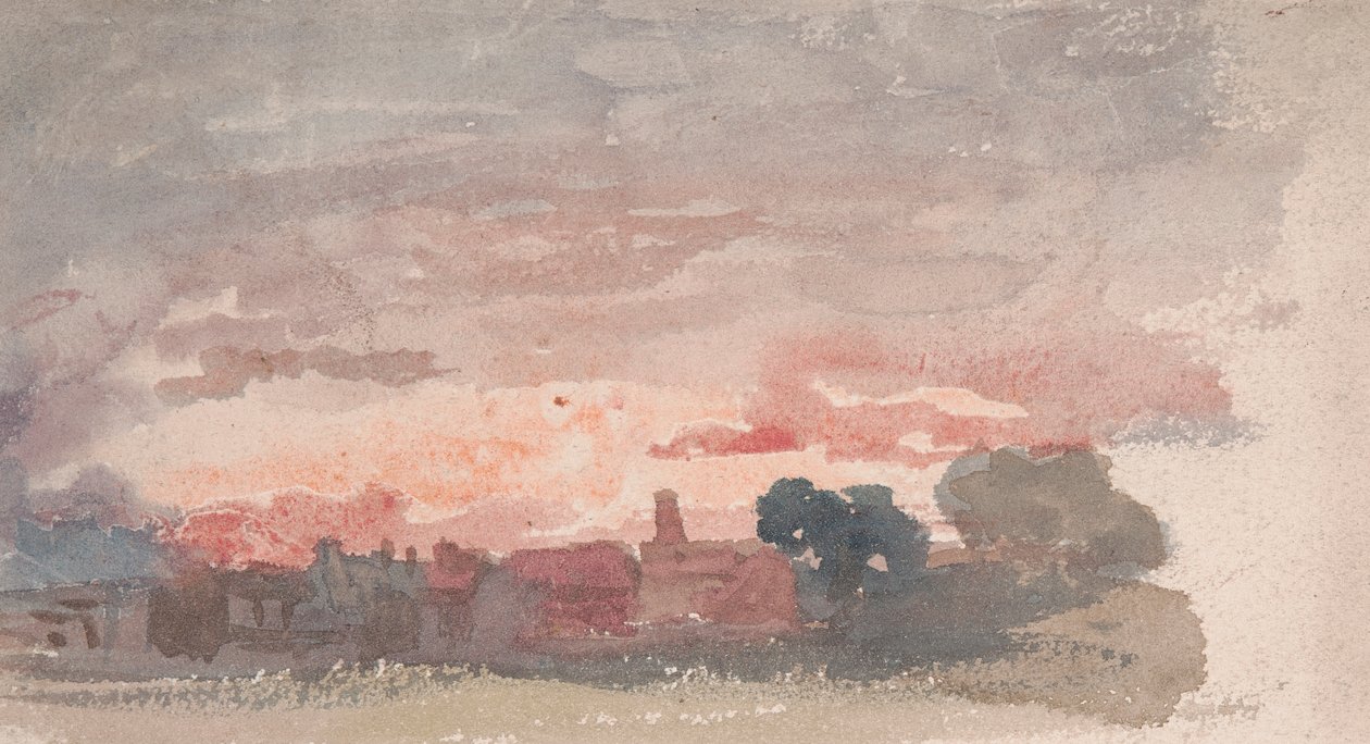 Sky Study, nr 5 av Thomas Lindsay