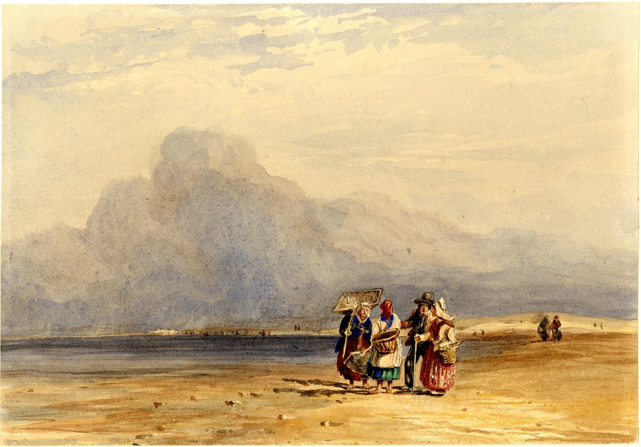 Shrimpers (efter David Cox) av Thomas Lound