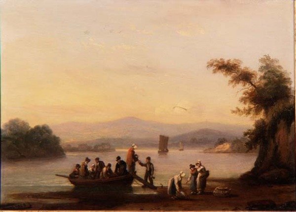 På Darten nära Dittisham av Thomas Luny