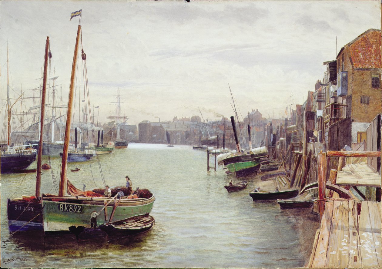 North Shields av Thomas Marie Madawaska Hemy