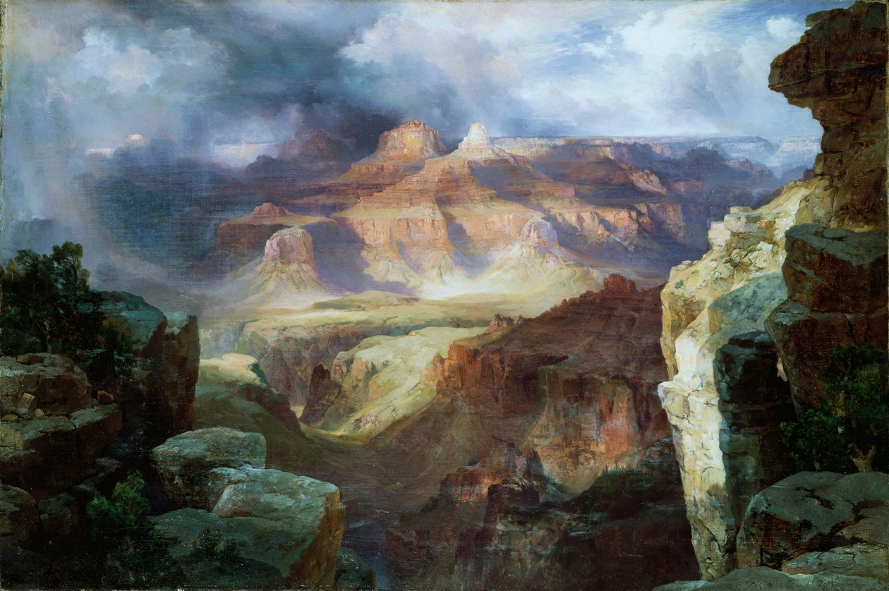 Ett mirakel av naturen av Thomas Moran