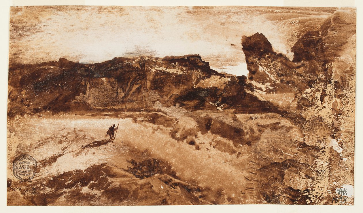 I öknen, Arizona av Thomas Moran
