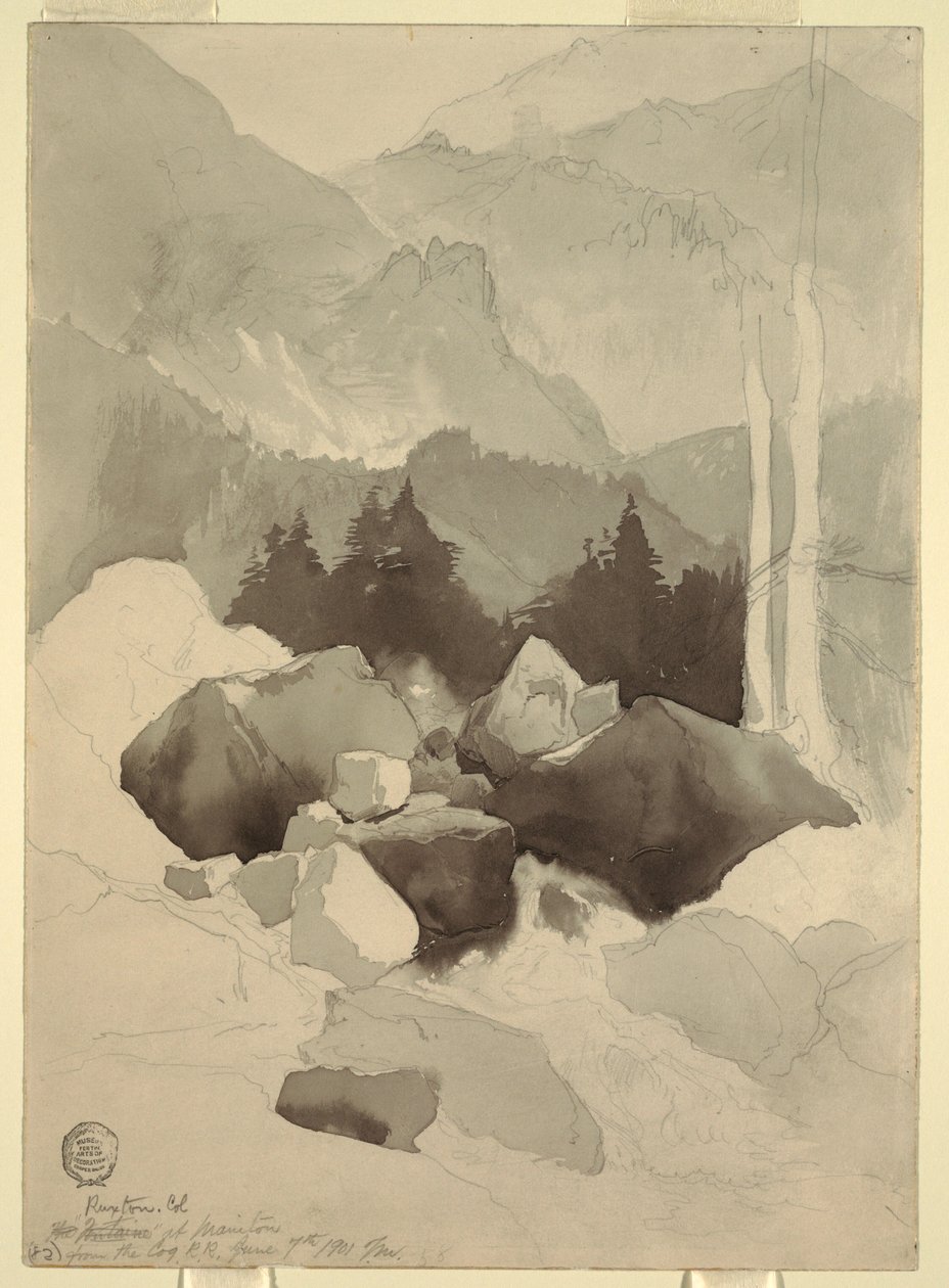 7 juni 1901 av Thomas Moran