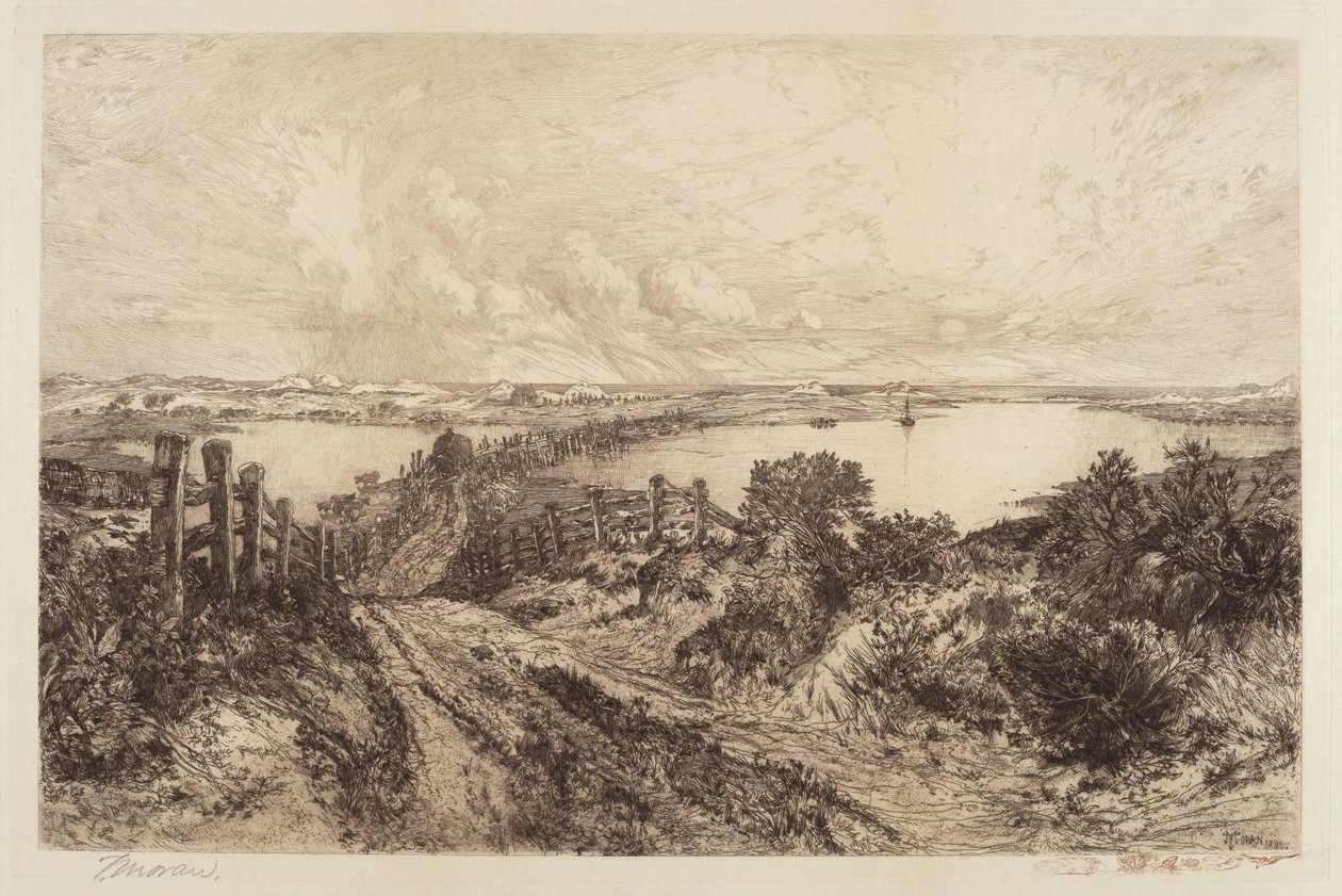 Morgon av Thomas Moran