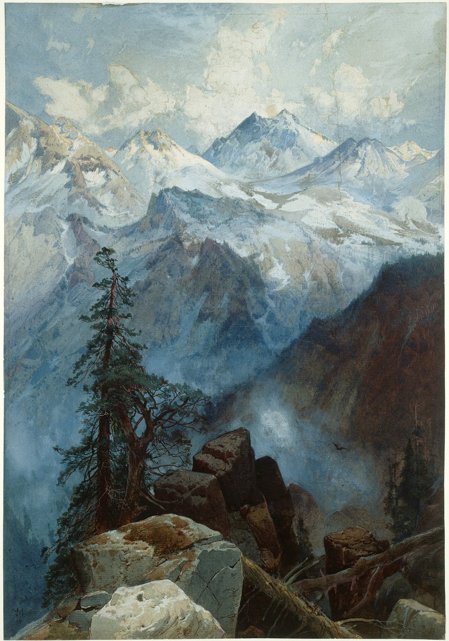 Sierras toppmöte av Thomas Moran