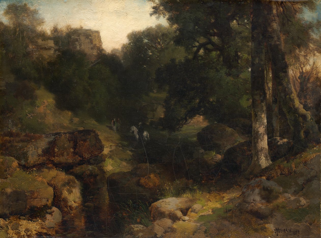 Dell, 1878. av Thomas Moran