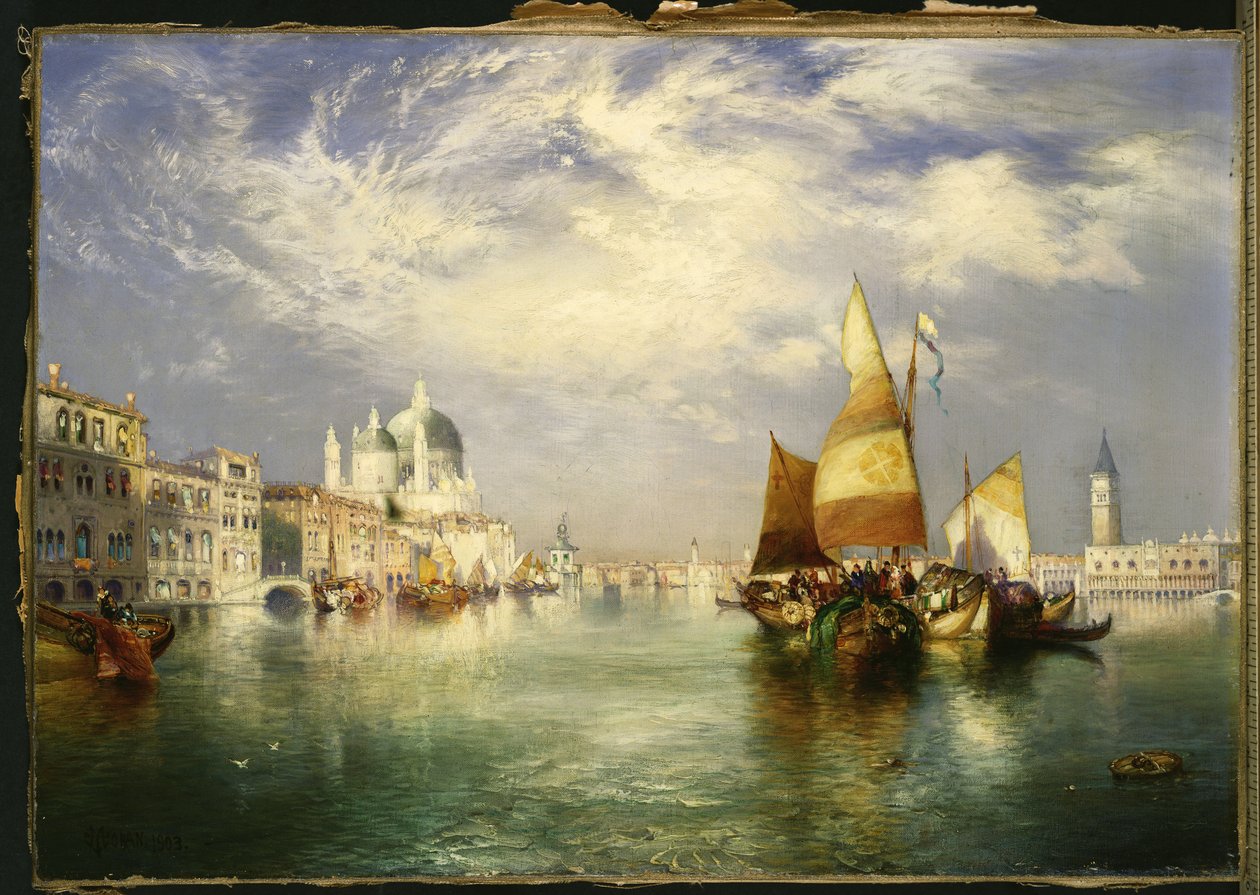 Venedig av Thomas Moran