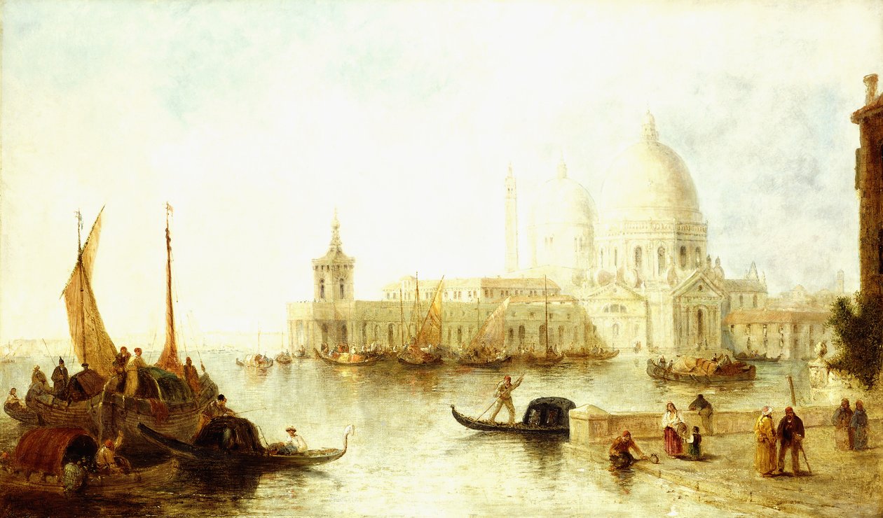 Venedig, 1889 av Thomas Moran