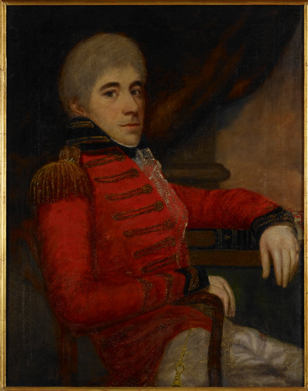 Porträtt av kapten John Baillie av Thomas Morris