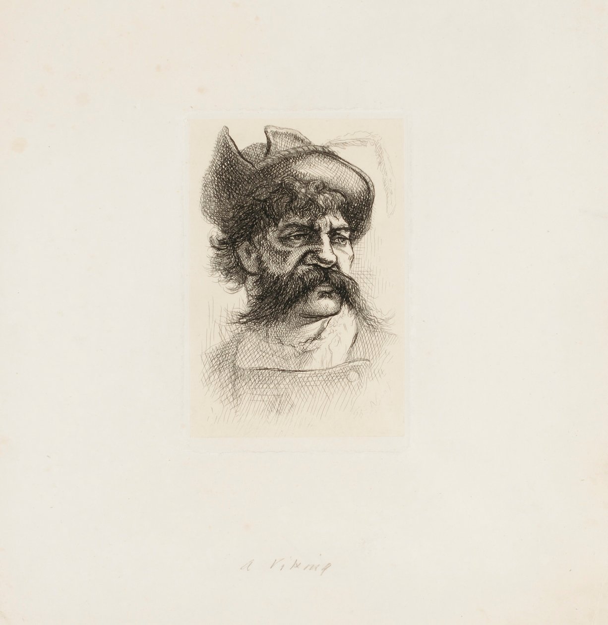 En viking av Thomas Nast