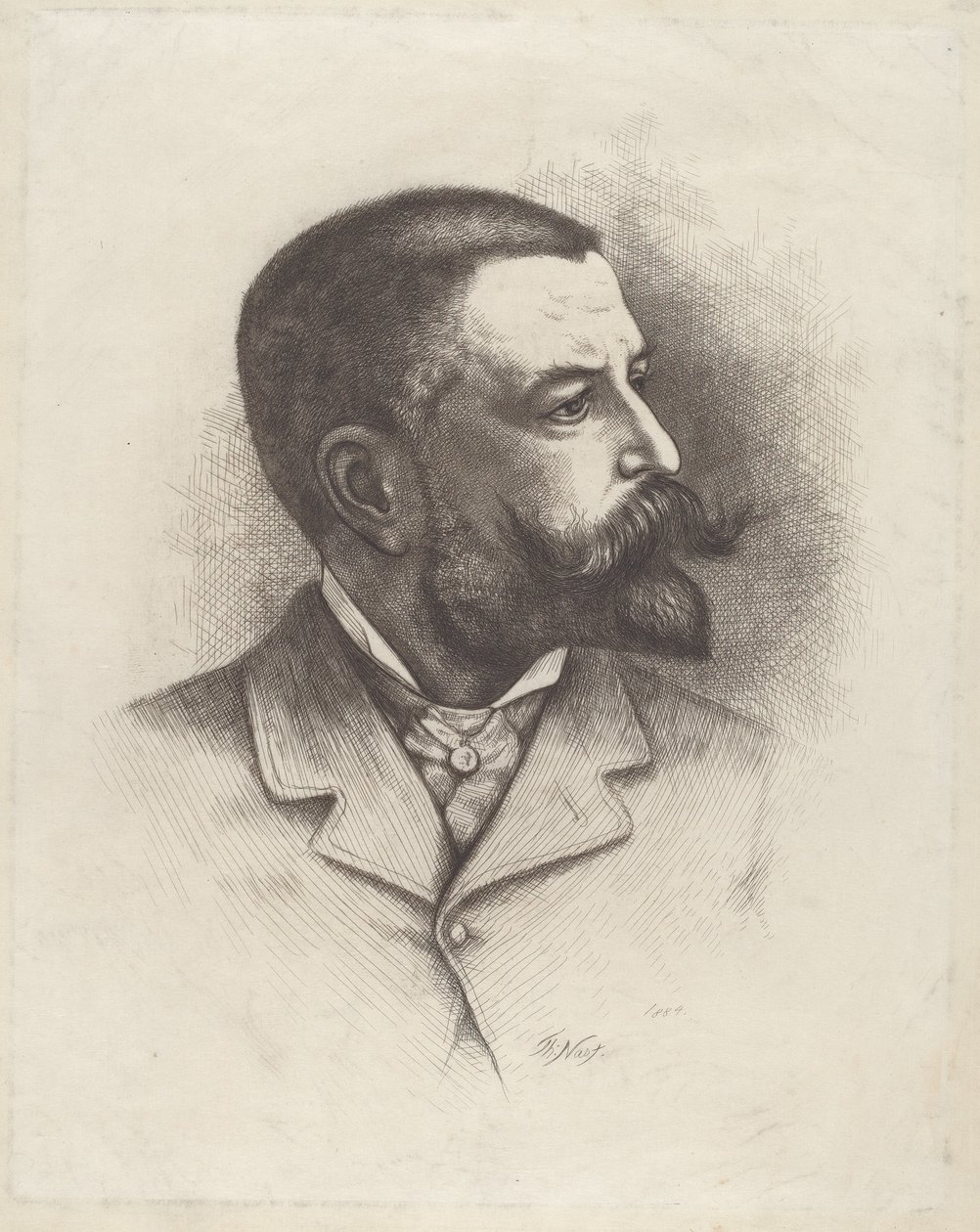 Självporträtt av Thomas Nast