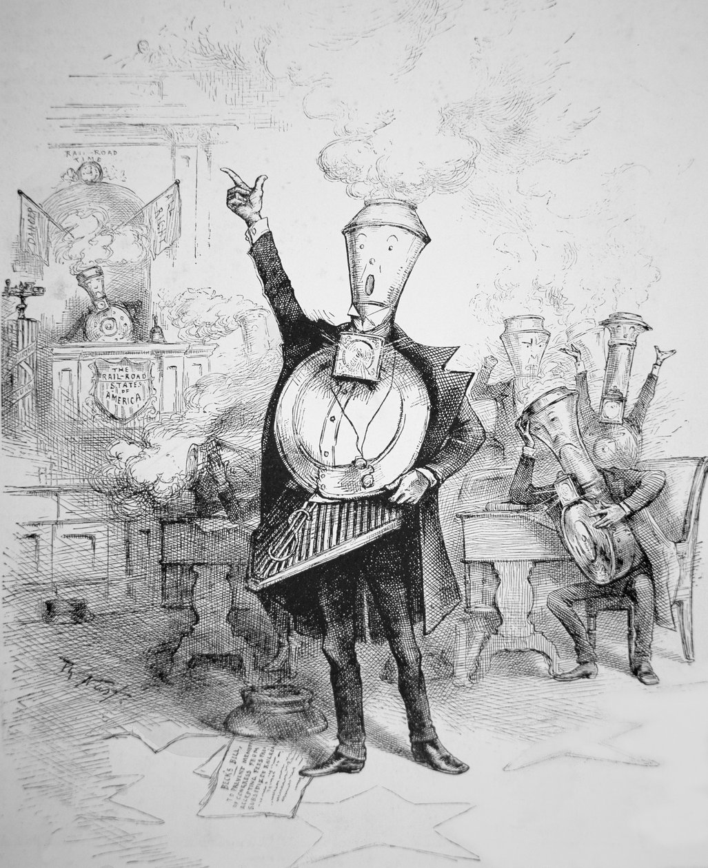 The Senatorial Round-House, från "Harper