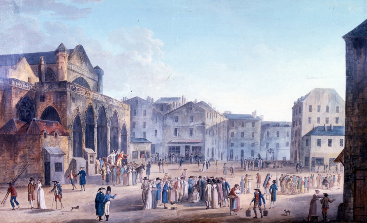 Gatubild i St Germain, Paris av Thomas Naudet