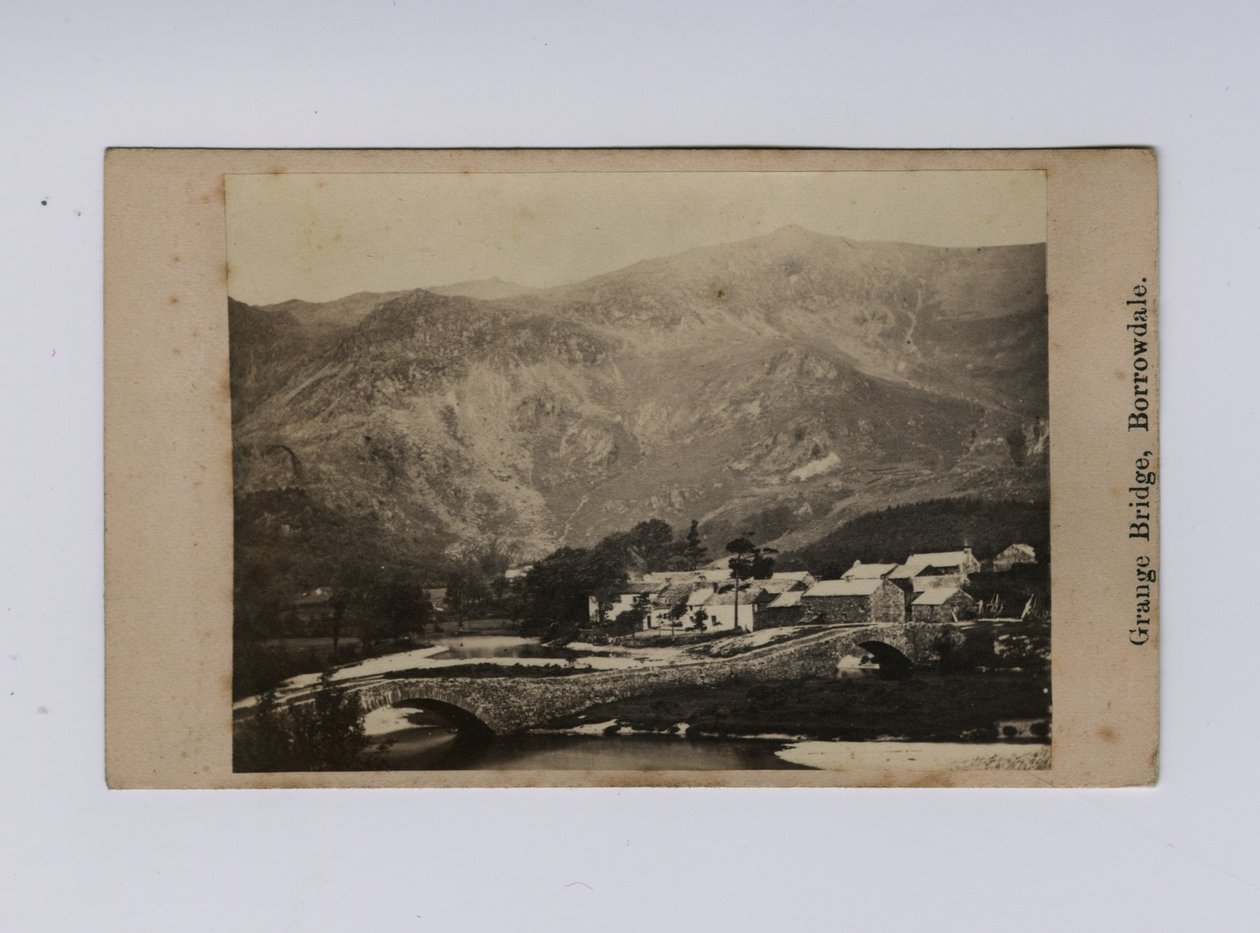 Grange Bridge, Borrowdale (s/v foto) av Thomas Ogle