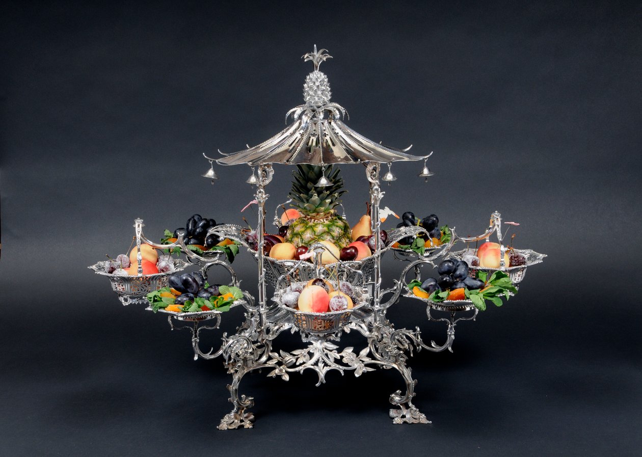 Chinoiserie eperge av Thomas Pitts