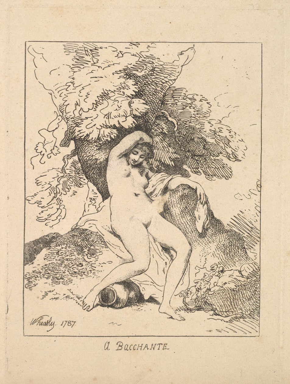 Bachanati, 1787. av Thomas Rowlandson
