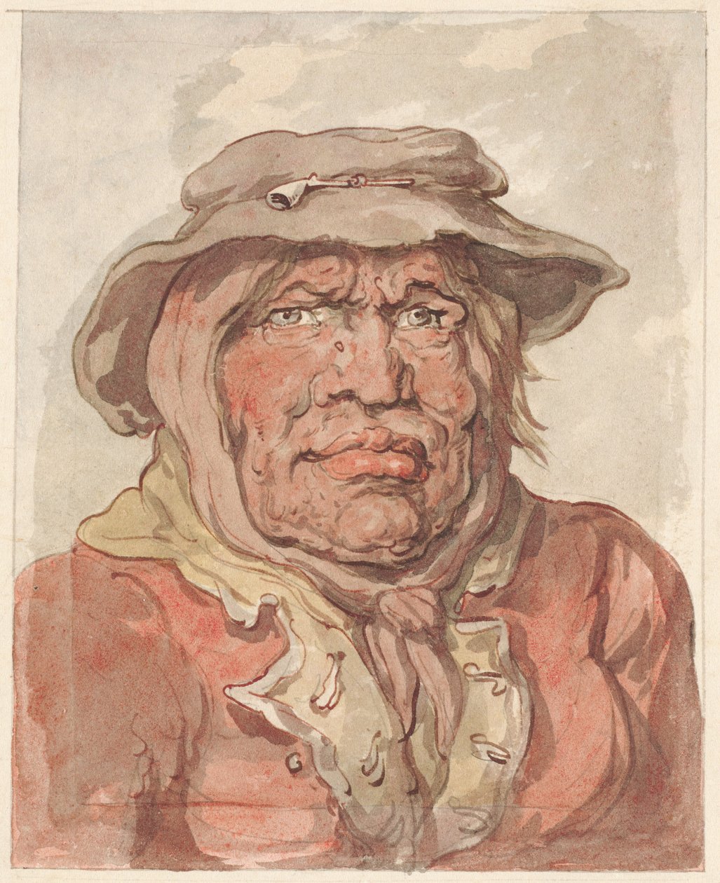 En soldats änka av Thomas Rowlandson