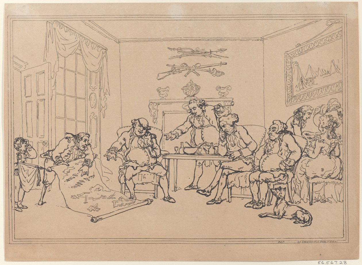 Armén, 5 november 1787, 5 november 1787. av Thomas Rowlandson
