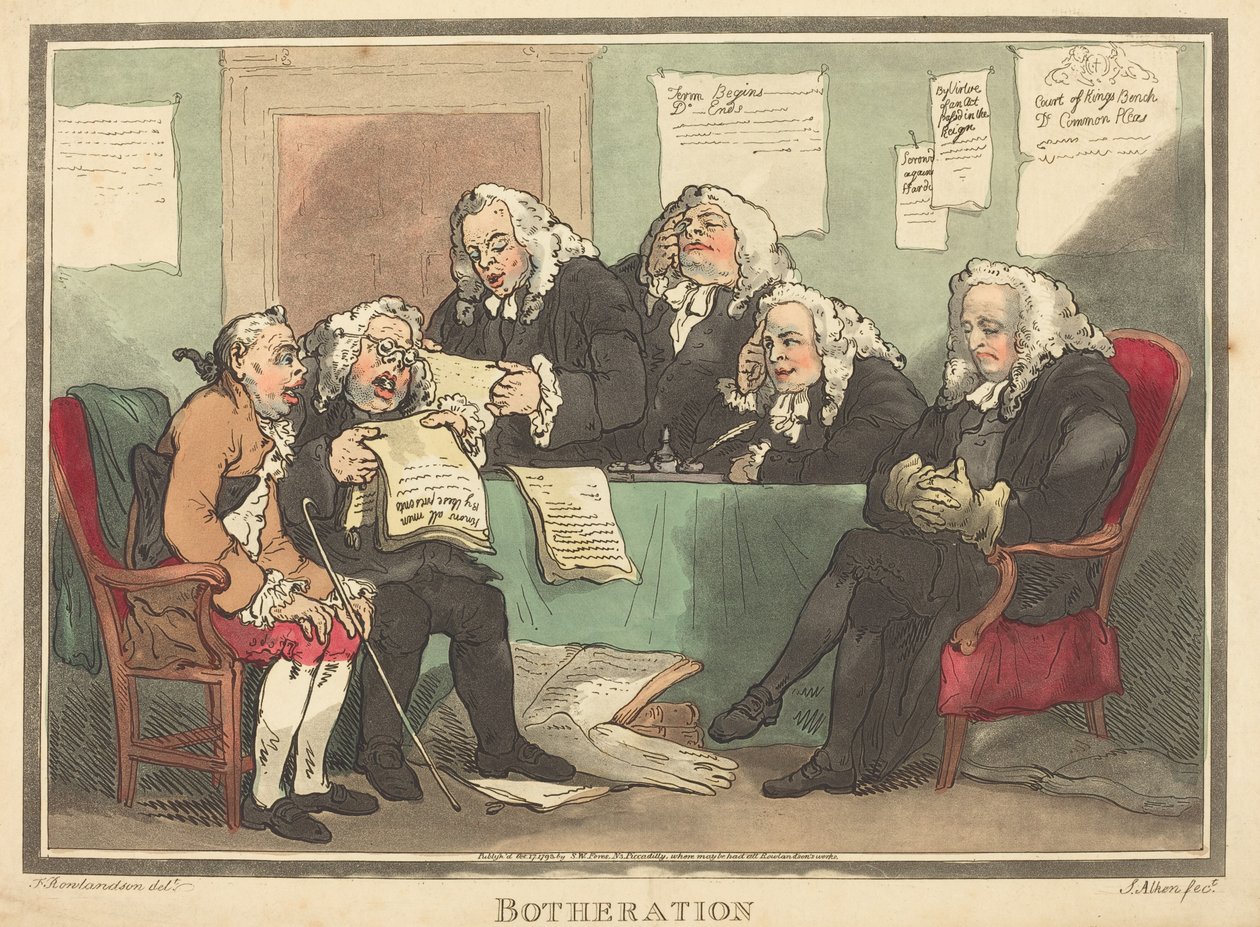 Besvär av Thomas Rowlandson