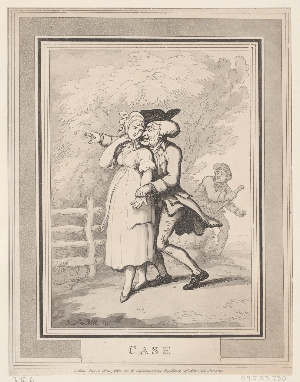Kontanter, 1 maj 1800., 1 maj 1800. av Thomas Rowlandson